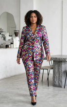 Load image into Gallery viewer, Multi-Colored Sequined Dazzle Me Pants Suit
