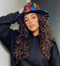 Load image into Gallery viewer, Graffiti Fedora Hat
