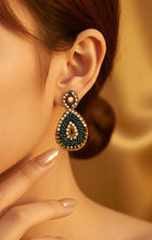Load image into Gallery viewer, O'teals Rhinestone Beaded Earrings
