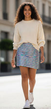 Load image into Gallery viewer, Kinsley's Sequined Mini Skirt
