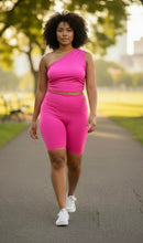 Load image into Gallery viewer, Kamila's Neon Pink 2pc Set
