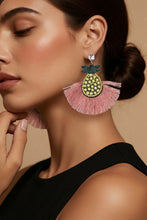Load image into Gallery viewer, Pineapple Tassel Earrings
