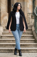 Load image into Gallery viewer, Ella's Blazer Cape Jacket
