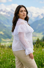 Load image into Gallery viewer, Sheila's Sassy Sheer Blouse
