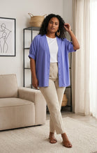 Load image into Gallery viewer, Bonnie's Oversized Blouse (Lavender)
