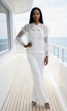 Load image into Gallery viewer, Lexington Tier Lace Blouse(White)
