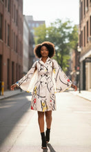 Load image into Gallery viewer, Carrie's Printed Caplet Dress
