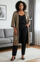 Load image into Gallery viewer, Skylars Leopard Print Sequined Cardigan
