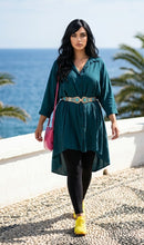 Load image into Gallery viewer, Over-Sized, Hi-Low Tunic Dress/Top
