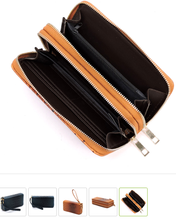 Load image into Gallery viewer, Croc Double Sided Wristband Wallet
