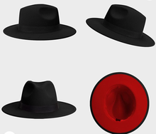 Load image into Gallery viewer, Two-Toned Fedora Hat
