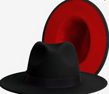 Load image into Gallery viewer, Two-Toned Fedora Hat
