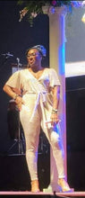 Load image into Gallery viewer, Maria's Sparkling Ruffled Jumpsuit
