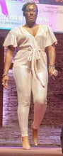 Load image into Gallery viewer, Maria's Sparkling Ruffled Jumpsuit
