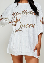Load image into Gallery viewer, Birthday Queen Shirt/Dress
