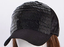 Load image into Gallery viewer, Sabeya's Scaled Style Cap(Black)
