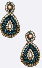 Load image into Gallery viewer, O'teals Rhinestone Beaded Earrings

