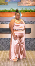 Load image into Gallery viewer, Sasha's Sexy Satin Plus Size Romper
