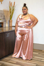 Load image into Gallery viewer, Sasha's Sexy Satin Plus Size Romper
