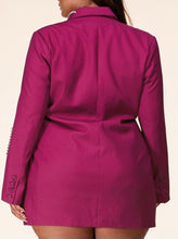 Load image into Gallery viewer, Jacinta's Rhinestone Jacket Dress (Fuchsia)
