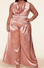 Load image into Gallery viewer, Sasha's Sexy Satin Plus Size Romper
