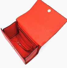 Load image into Gallery viewer, Queen Bee Striped Purse (Ruby Red)
