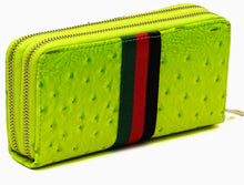 Load image into Gallery viewer, Queen Bee Croc Double Sided Wristband Wallet
