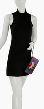 Load image into Gallery viewer, Queen Bee Croc Double Sided Wristband Wallet
