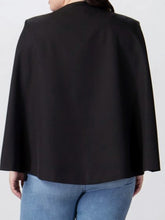 Load image into Gallery viewer, Ella's Blazer Cape Jacket
