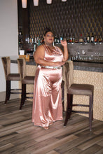 Load image into Gallery viewer, Sasha's Sexy Satin Plus Size Romper
