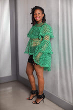 Load image into Gallery viewer, Tina's Pink/Black Polkadot Blouse
