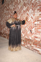 Load image into Gallery viewer, Gia's Red Shimmer Pleated Dress
